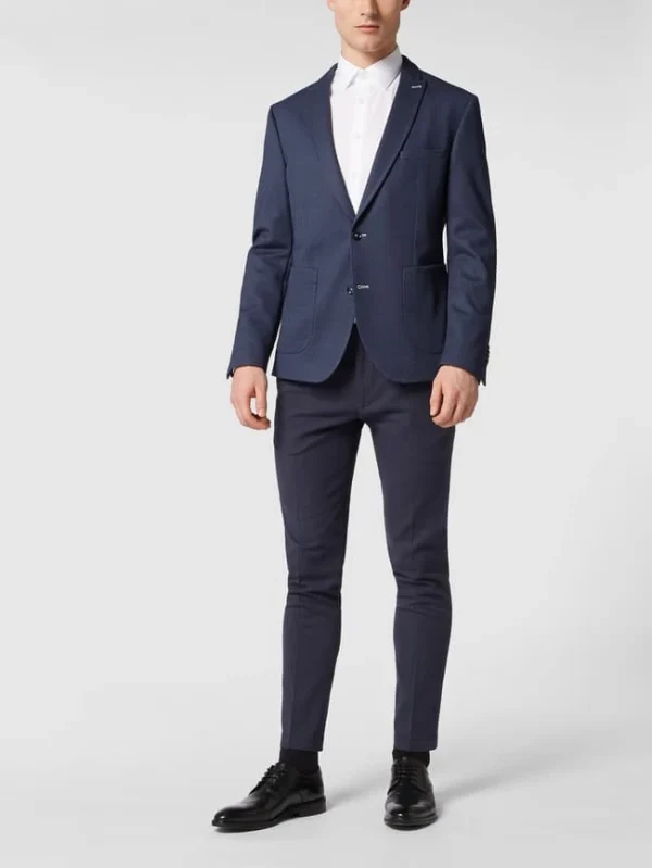 Angebote ? Cinque Slim Fit 2-Knopf-Sakko Mit Viskose-Anteil Modell ‘Cirelli’ – Blau ? 1