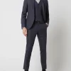 Bestpreis ? Tiger Of Sweden Slim Fit 2-Knopf-Sakko Mit Glencheck Modell ‘Jules’ – Marineblau ? 19