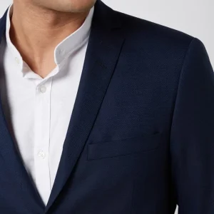 Beste Bewertungen von ? Tiger Of Sweden Slim Fit 2-Knopf-Sakko Aus Woll-Elasthan-Mix Modell ‘Jil’ – Blau ✔️ 11