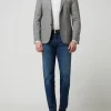 Coupon ⭐ Strellson Slim Fit 2-Knopf-Sakko Mit Gitterkaro Modell ‘Acon’ – Mittelgrau ? 23