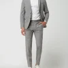 Großhandel ⭐ DIGEL Slim Fit 2-Knopf-Sakko Mit Leinen-Anteil Modell ‘Rod’ – Mittelgrau ⭐ 19