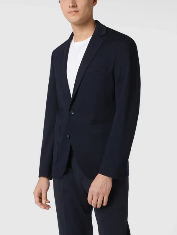 Beste Bewertungen von ? Cinque Slim Fit 2-Knopf-Sakko Aus Jersey Modell ‘Cidatini’ – Marineblau ? 5