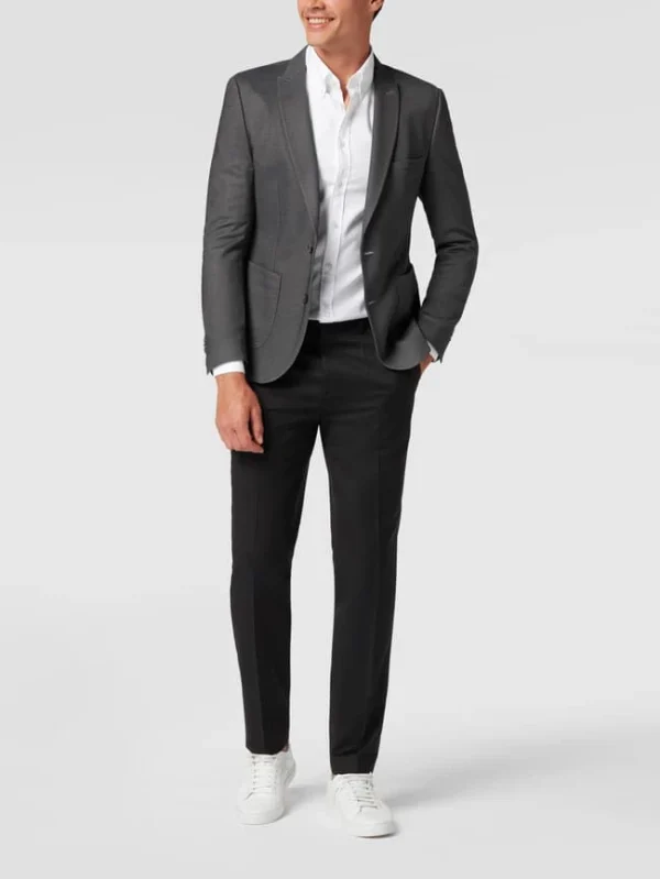 Angebote ? Cinque Slim Fit 2-Knopf-Sakko Mit Viskose-Anteil Modell ‘Cirelli’ – Hellgrau ? 1