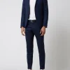 Beste Bewertungen von ? Tiger Of Sweden Slim Fit 2-Knopf-Sakko Aus Woll-Elasthan-Mix Modell ‘Jil’ – Blau ✔️ 22