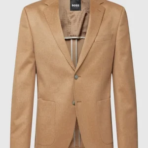 Rabatt ? BOSS Kaschmir-Sakko Mit 2-Knopfleiste Modell ‘Janson’ – Beige ? 9