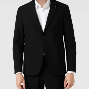 Aktion ? Tommy Hilfiger Anzug Mit Anstecknadel Modell ‘MAN CONSTRUCTED SUIT’ – Schwarz ✨ 15