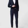 Rabatt ❤️ CG – Club Of Gents Slim Fit 2-Knopf-Sakko Mit Karomuster – Blau ⭐ 19