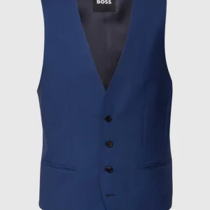 Brandneu ? BOSS Weste Mit Paspeltaschen Modell ‘Huge Vest’ – Marineblau ? 9