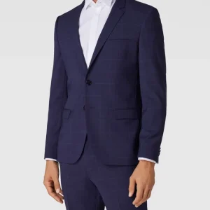 Neu ? HUGO Extra Slim Fit 2-Knopf-Sakko Mit Karomuster Modell ‘Arti’ – Royalblau ? 13