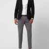 Schlussverkauf ? Baldessarini Slim Fit 2-Knopfsakko Mit Anstecknadel Modell ‘Seba’ – Schwarz ⌛ 17