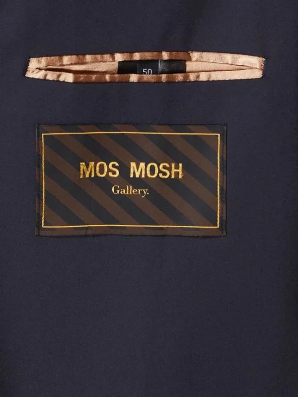 Brandneu ? MOS MOSH Slim Fit 2-Knopf-Sakko Mit Stretch-Anteil Modell ‘Blair’ – Marineblau ? 7