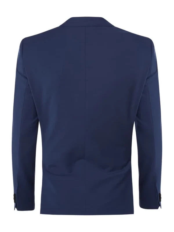 Auslauf ? HUGO Extra Slim Fit 2-Knopf-Sakko Mit Stretch-Anteil Modell ‘Arti’ – Royalblau ✔️ 5