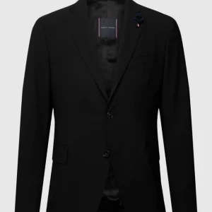 Aktion ? Tommy Hilfiger Anzug Mit Anstecknadel Modell ‘MAN CONSTRUCTED SUIT’ – Schwarz ✨ 11