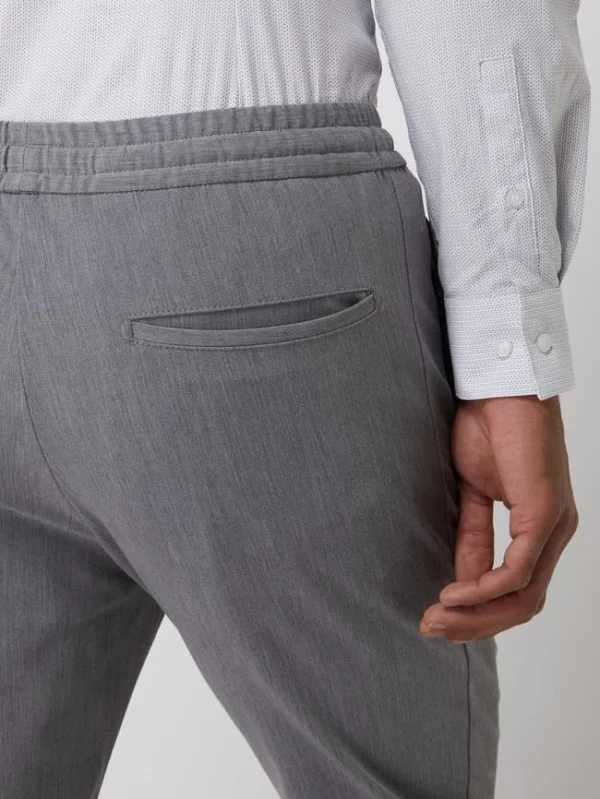 Budget ? Windsor Jogpants Mit Stretch-Anteil Modell ‘Nostro’ – Hellgrau ? 4