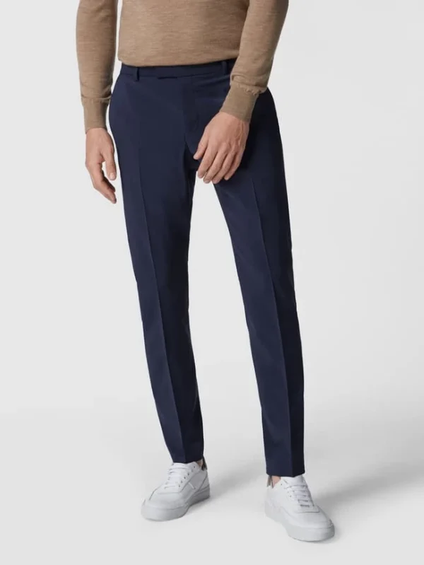 Besorgen ? Strellson Business-Hose Mit Stretch-Anteil – Blau ? 5