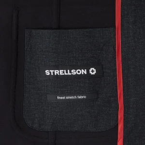 Großhandel ? Strellson Slim Fit 2-Knopf-Sakko Aus Jersey Modell ‘Acon’ – Schwarz ? 16